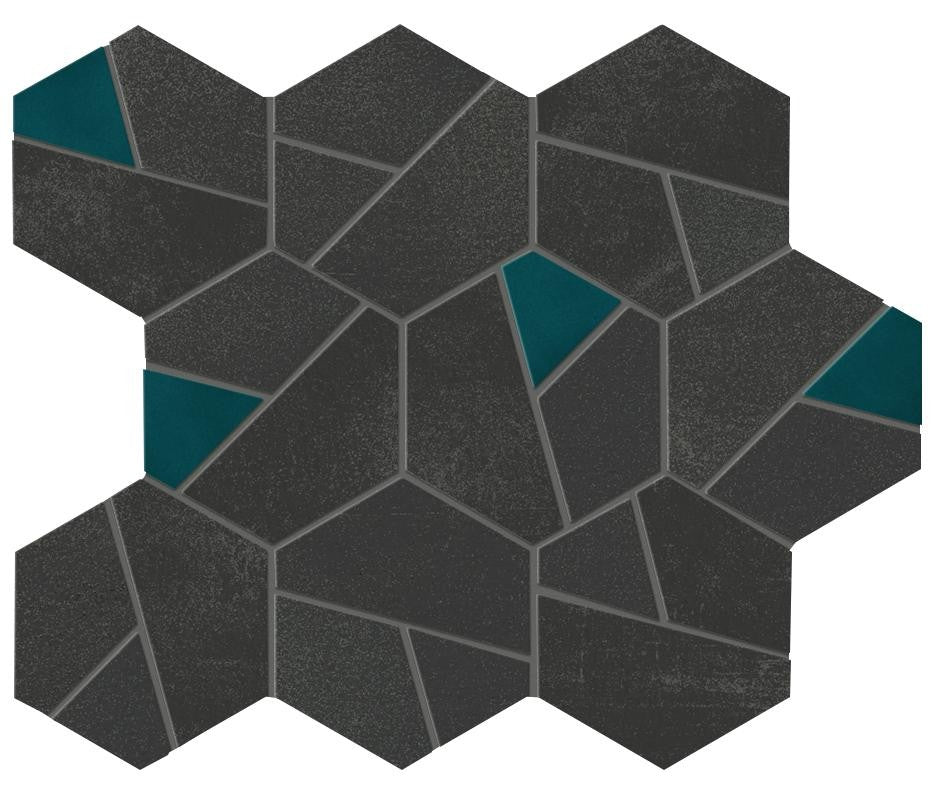 Boost Tarmac Mosaico Hex Jade 25x28,5 - Gres Porcellanato di Atlas Concorde - Prezzo solo €119! Compra ora su CEGO CERAMICHE