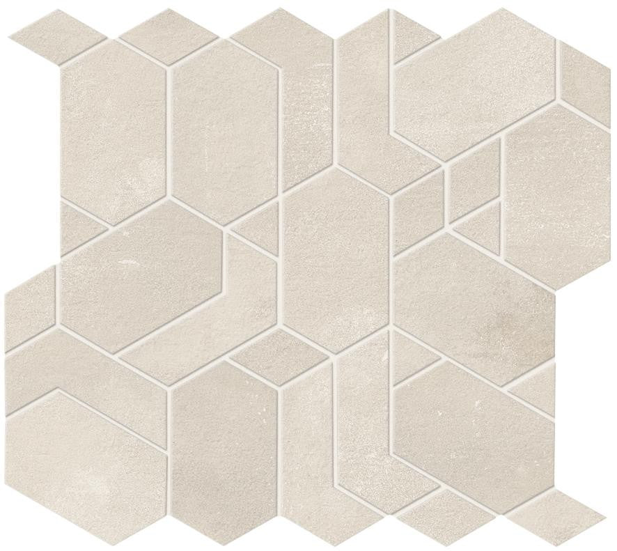 Boost White Mosaico Shapes 31x33,5 - Gres Porcellanato di Atlas Concorde - Prezzo solo €149! Compra ora su CEGO CERAMICHE