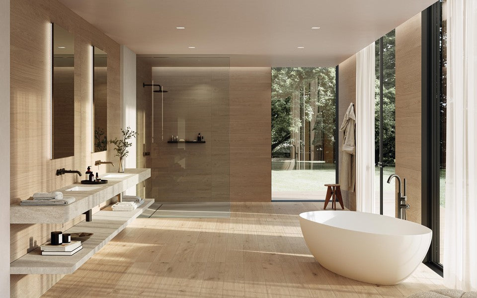 Log Moon Oak 18,5x150 - Gres Porcellanato di Atlas Concorde - Prezzo solo €35.55! Compra ora su CEGO CERAMICHE