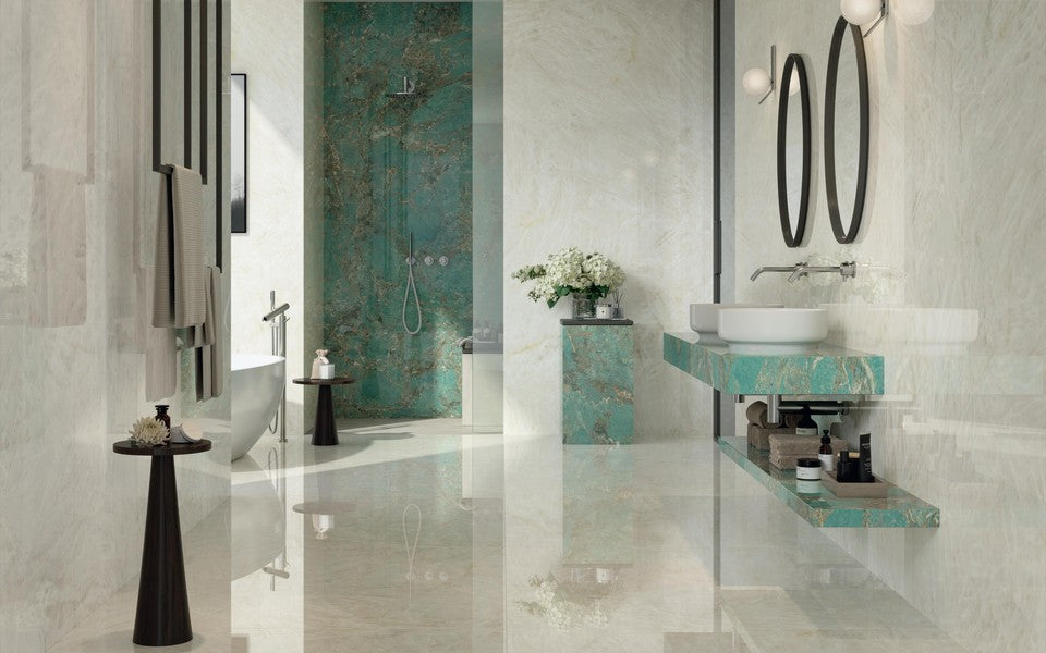 Marvel Gala Crystal White 120x120 Lapp. - Gres Porcellanato di Atlas Concorde - Prezzo solo €171.29! Compra ora su CEGO CERAMICHE