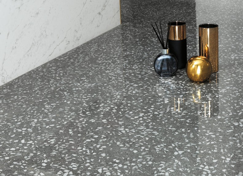 Marvel Terrazzo Grey 60x60 matte - Gres Porcellanato di Atlas Concorde - Prezzo solo €30.50! Compra ora su CEGO CERAMICHE