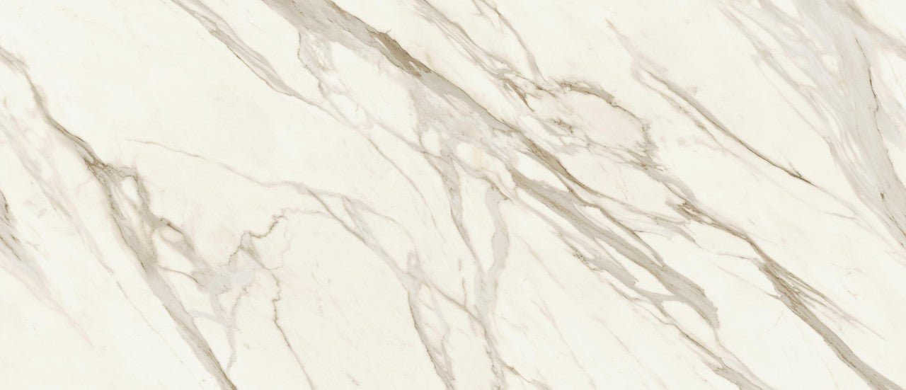 Marvel Meraviglia Calacatta Bernini 120x278 - 6mm Lapp. - Gres Porcellanato di Atlas Concorde - Prezzo solo €233! Compra ora su CEGO CERAMICHE