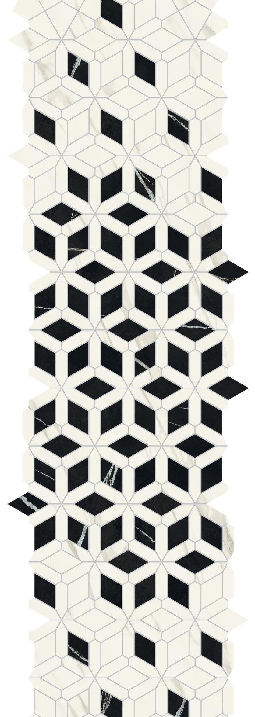 Marvel Meraviglia Calacatta Meraviglia Diamond Lapp. 46,6x284,6 - Gres Porcellanato di Atlas Concorde - Prezzo solo €423! Compra ora su CEGO CERAMICHE