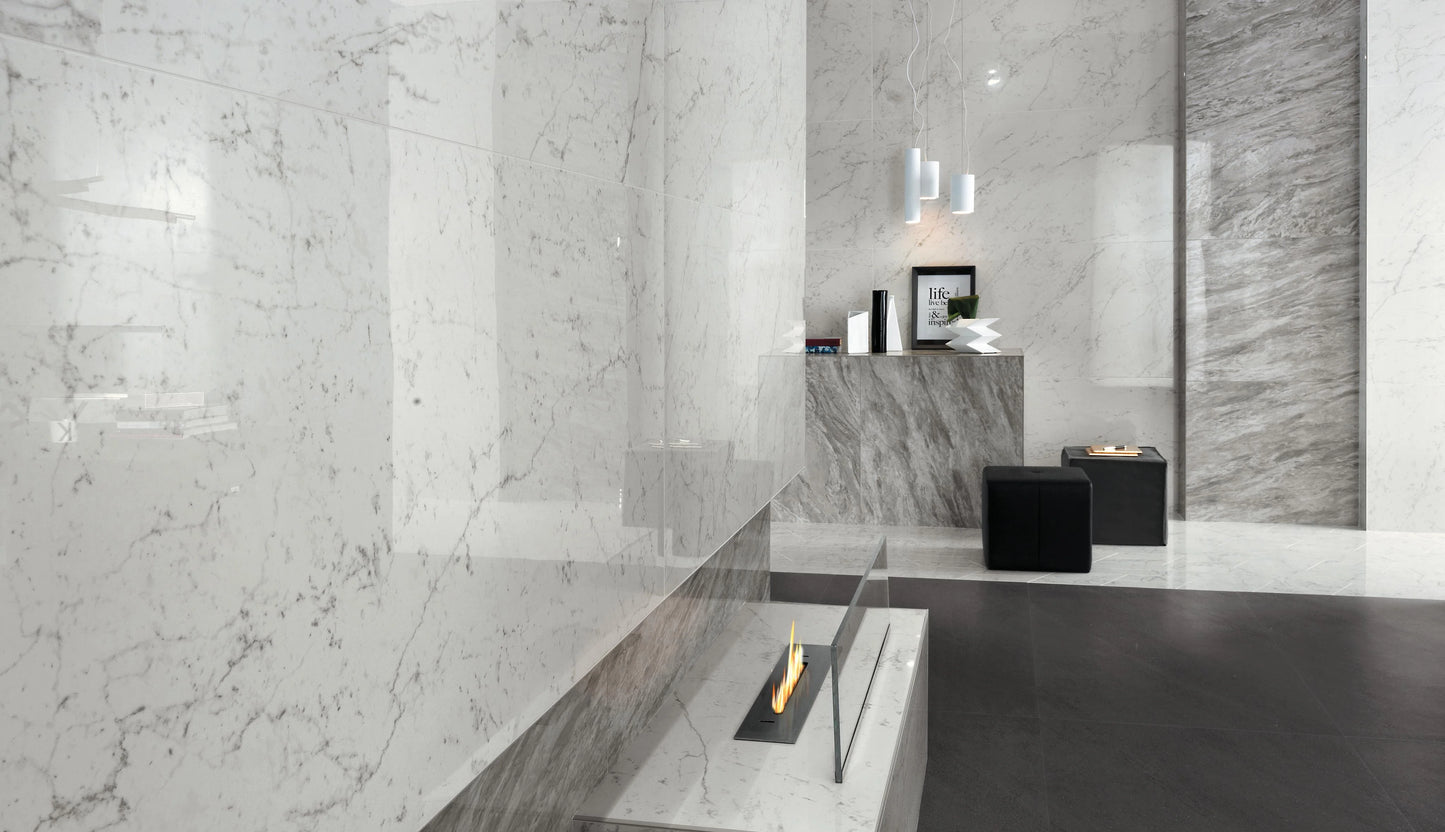 Marvel Stone Carrara Pure 120x120 - Gres Porcellanato di Atlas Concorde - Prezzo solo €123.33! Compra ora su CEGO CERAMICHE