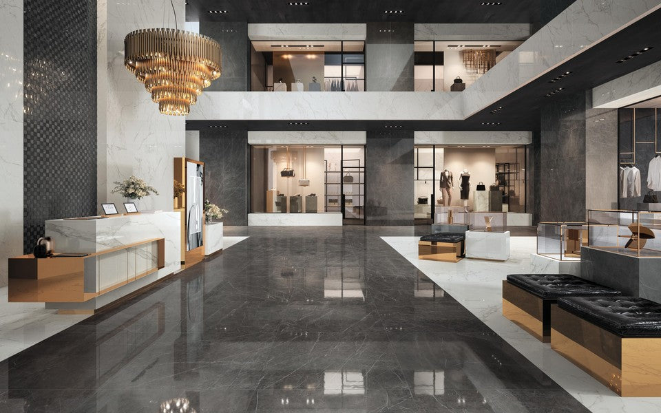 Marvel Grey Stone 120x120 - Gres Porcellanato di Atlas Concorde - Prezzo solo €123.33! Compra ora su CEGO CERAMICHE