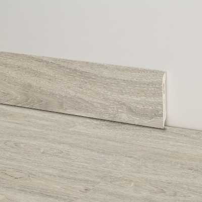 Clap battiscopa PVC tondo Letea 70x10x2200 mm - Déco, immagine 1