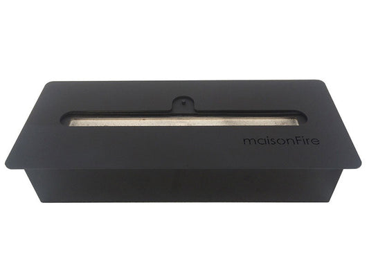 Bruciatore 40 cm Acciaio Nero maisonFire - Camini a Bioetanolo di maisonFire - Prezzo solo €1049! Compra ora su CEGO CERAMICHE