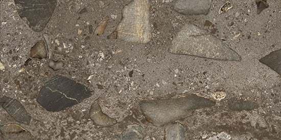 I Ciottoli Sassi Antracite 30,2x60,4 Naturale