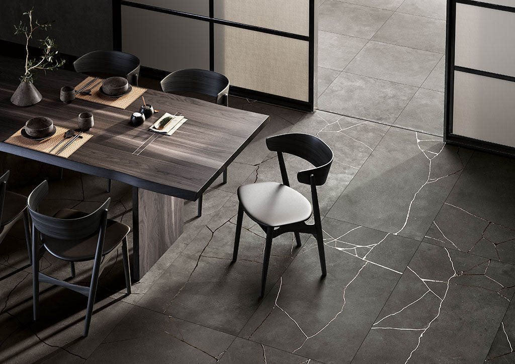 Kintsugi Hibi Darkness 60,4x120,8 - Gres Porcellanato di Fioranese - Prezzo solo €58! Compra ora su CEGO CERAMICHE