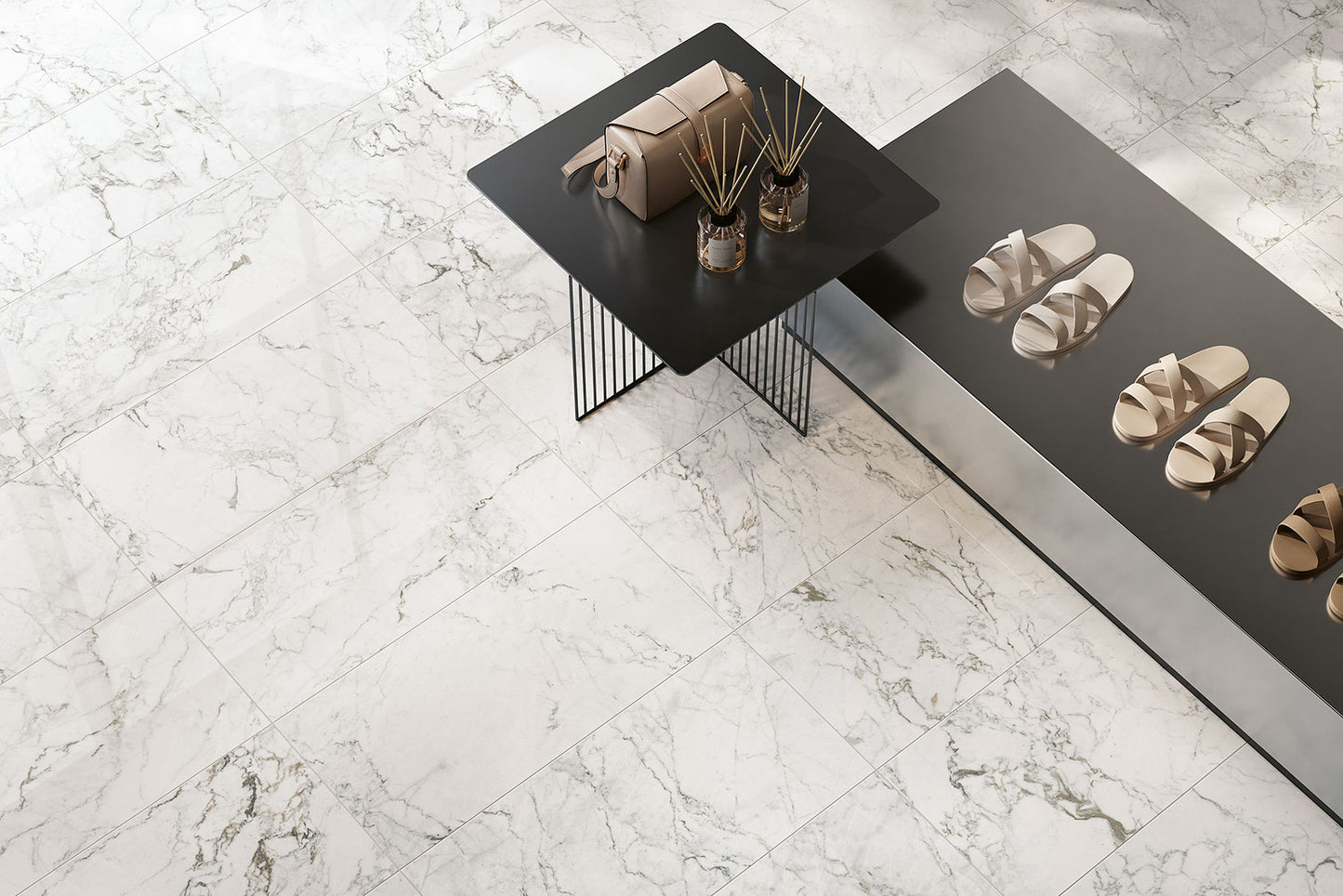 I Bianchi Bright Glacier 60x60 levigato - Gres Porcellanato di Coem Ceramiche - Prezzo solo €58! Compra ora su CEGO CERAMICHE