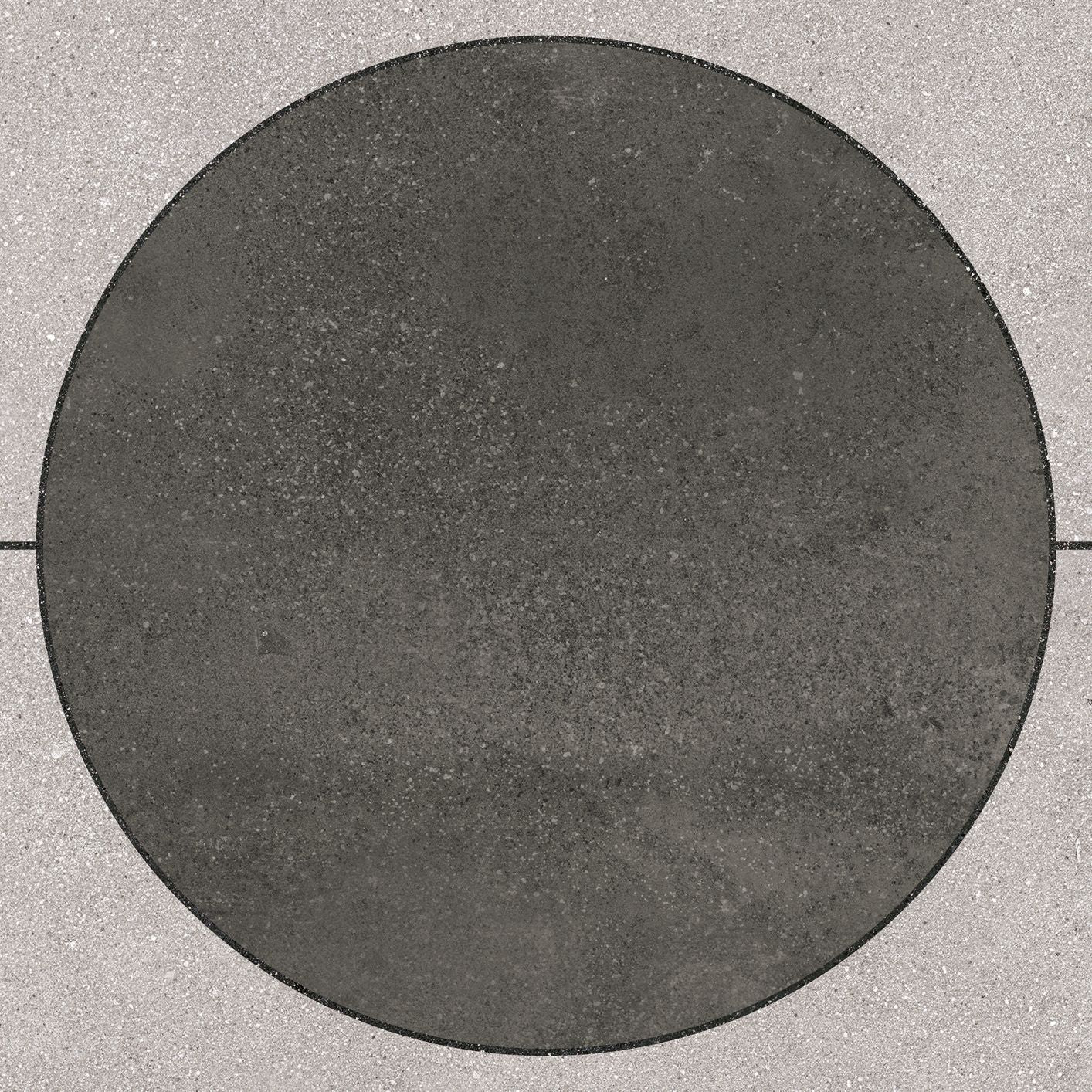 Emilceramica Be Square Optical Black/Concrete 30x30 Nat EDRQ | Miglior prezzo nel 2025 su Cego Ceramiche