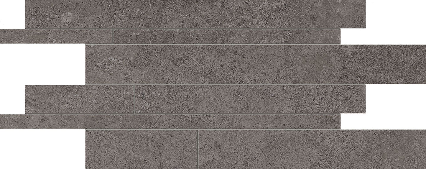 Emilceramica Landscape Antracite Listelli Sfalsati 30x60 Silktech EJXA | Miglior prezzo nel 2025 su Cego Ceramiche