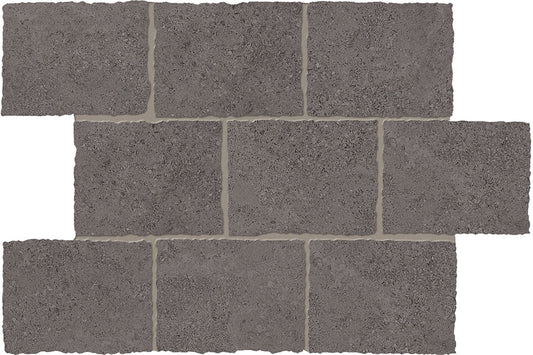 Emilceramica Landscape Antracite Mosaico Muretto 30x45 Silktech EJYT | Miglior prezzo nel 2025 su Cego Ceramiche