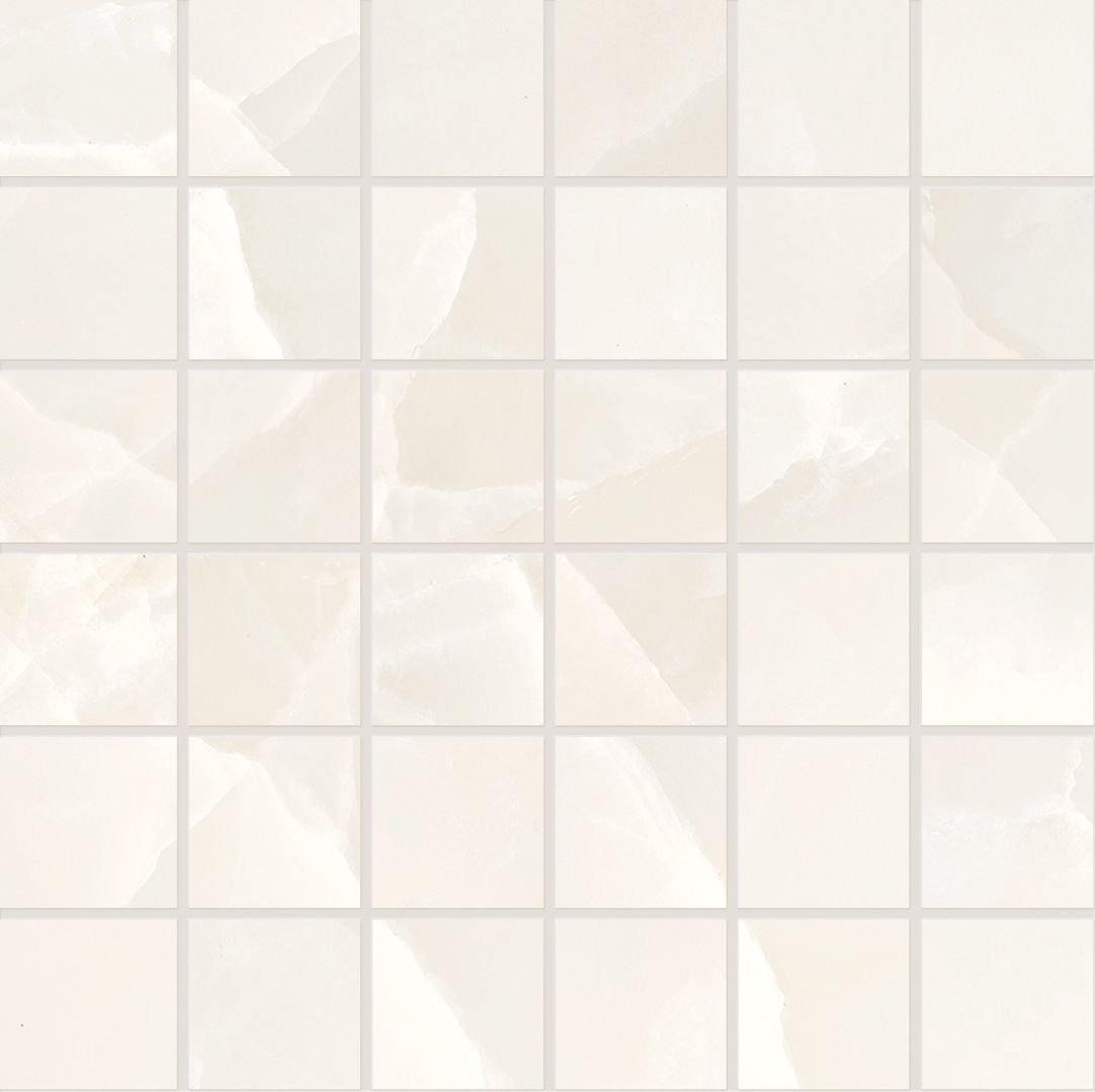 Emilceramica Tele di Marmo Onyx Ivory Silktech Mosaico 5x5 EKYU | Miglior prezzo nel 2025 su Cego Ceramiche