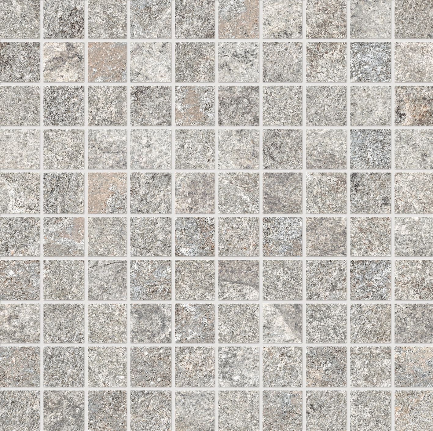 Ergon Oros Stone Grey Mosaico 3x3 Nat EL1L | Miglior prezzo nel 2025 su Cego Ceramiche