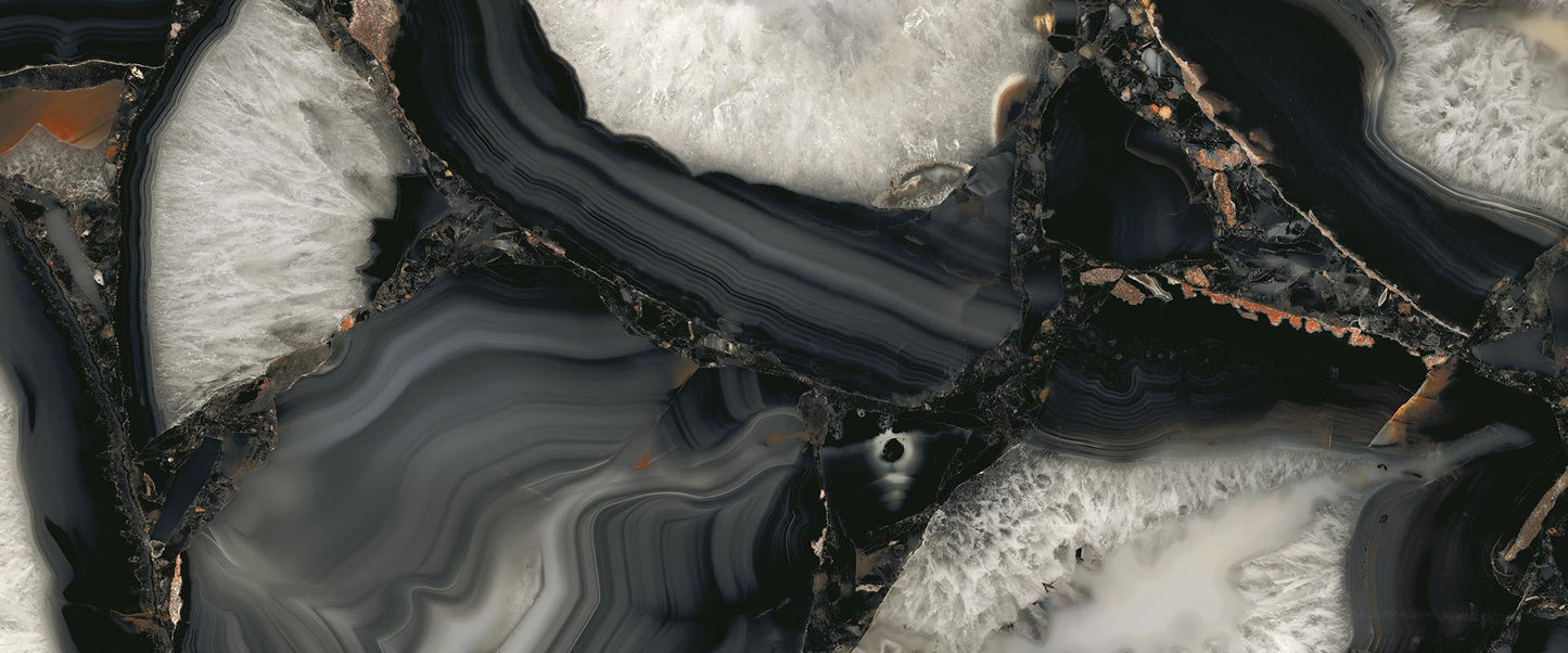 Emilceramica Tele di Marmo Precious Agate Black Full Lappato 120x278 ELMK | Miglior prezzo nel 2025 su Cego Ceramiche