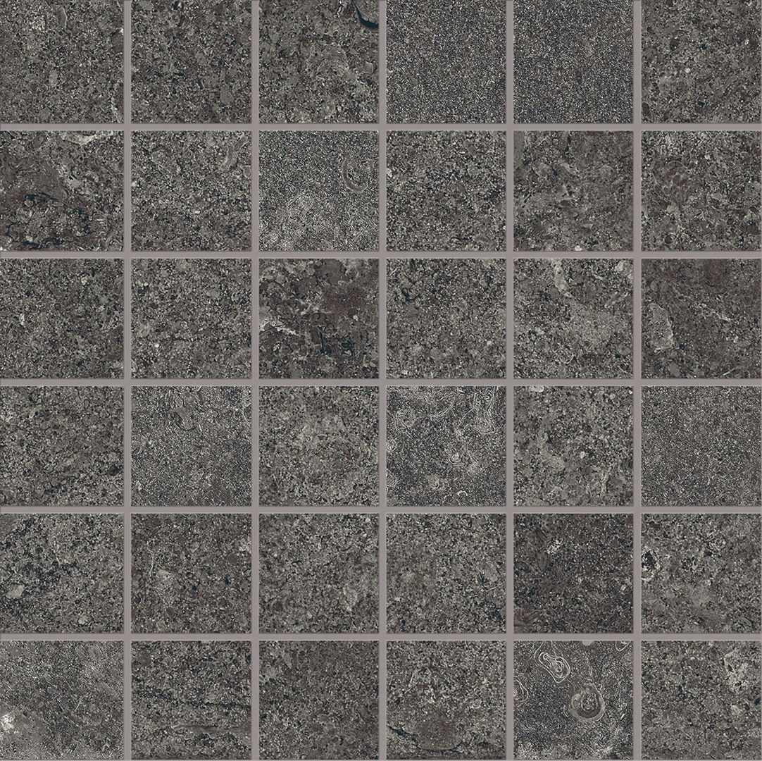Emilceramica MaPierre Ancienne Noir Mosaico 5x5 Nat EM0A | Miglior prezzo nel 2025 su Cego Ceramiche