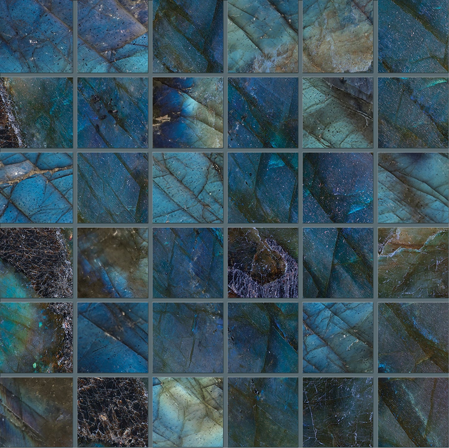 Emilceramica Tele di Marmo Lumia Labradorite Full Lappato Mosaico 5x5 - Gres Porcellanato di Emilceramica - Prezzo solo €41.53! Compra ora su CEGO CERAMICHE