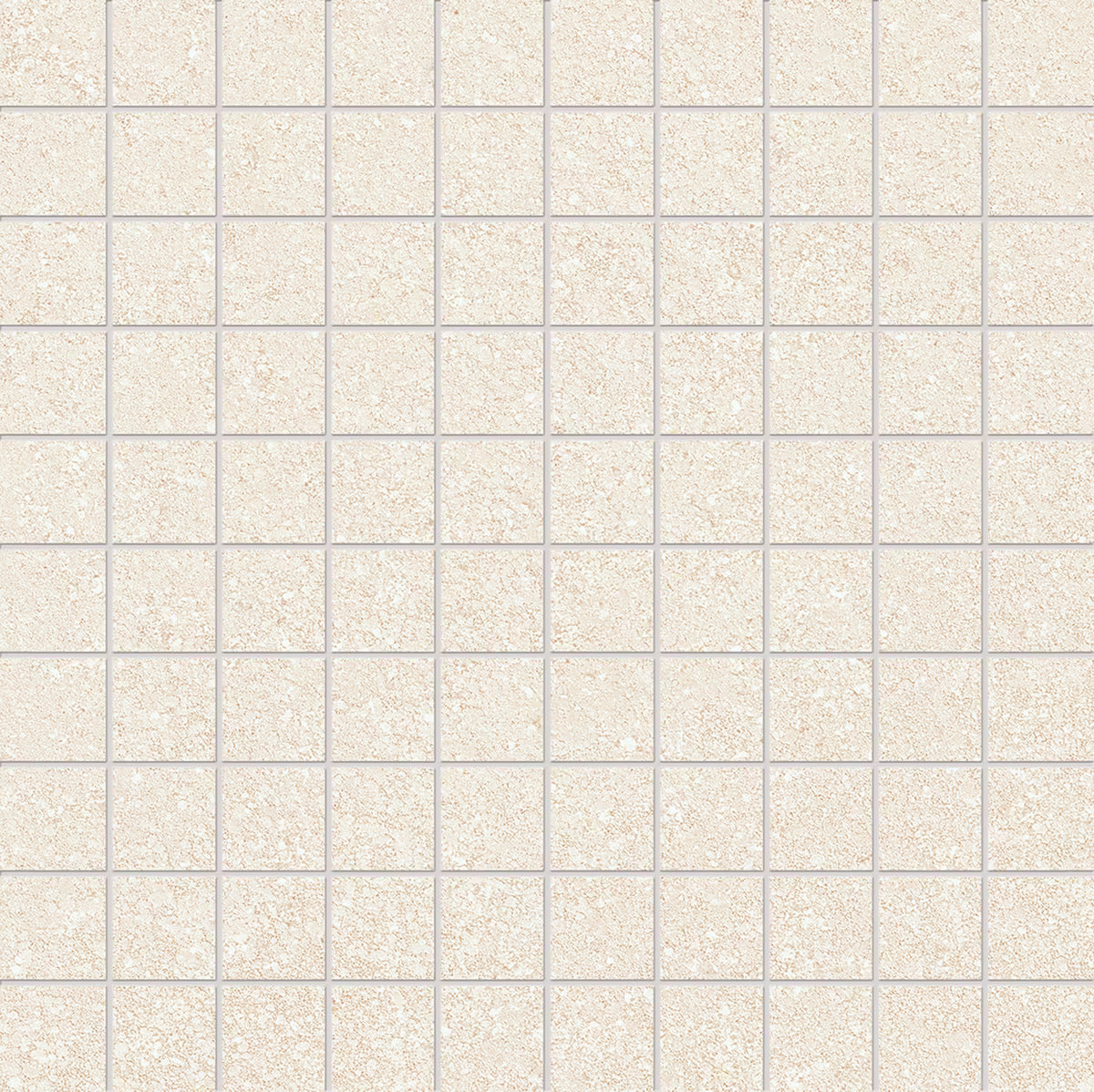 Emilceramica Pietra Essenza Avorio Mosaico 3x3 Silktech