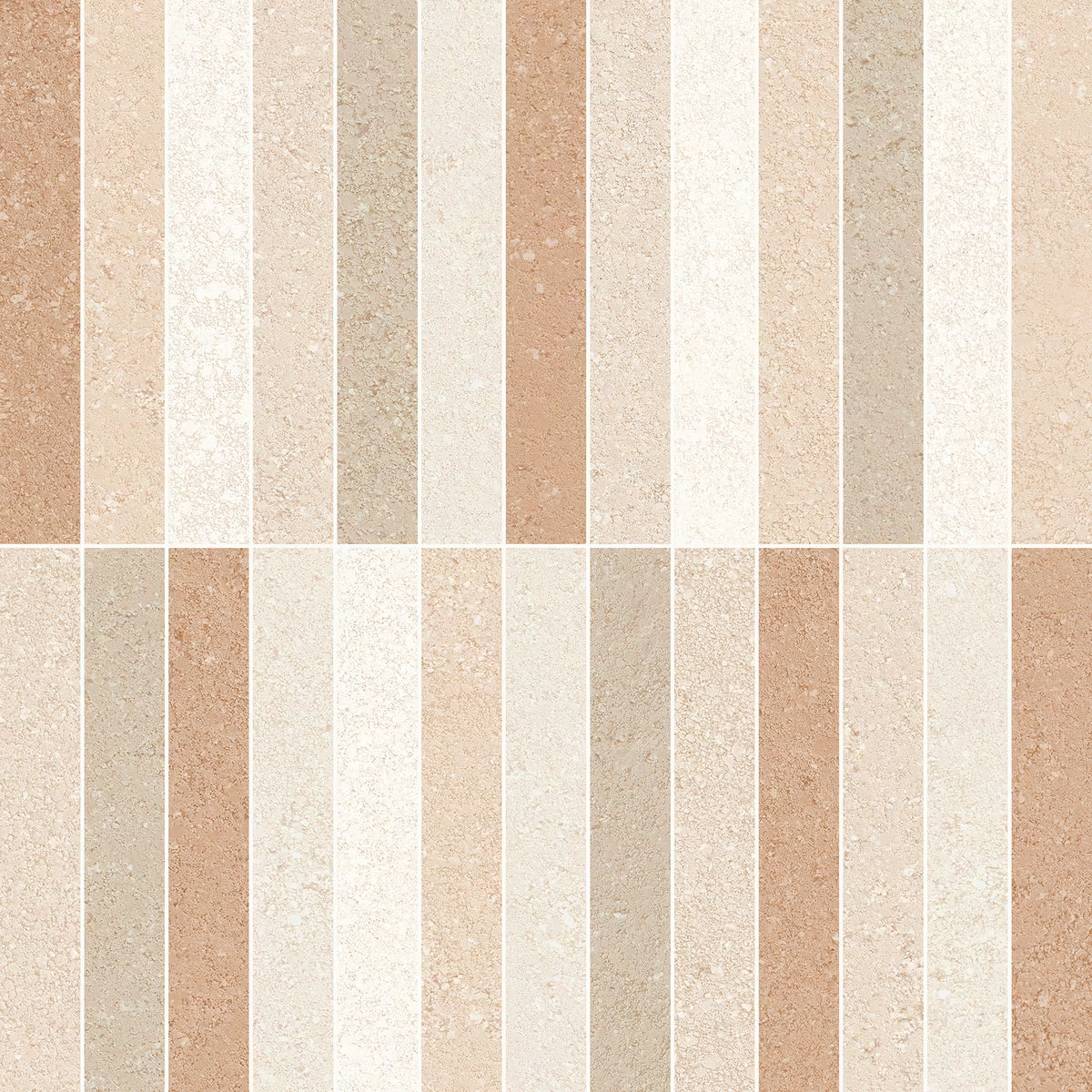 Emilceramica Pietra Mosaico Gessetti Multicolor 29,6x29,6 Silktech