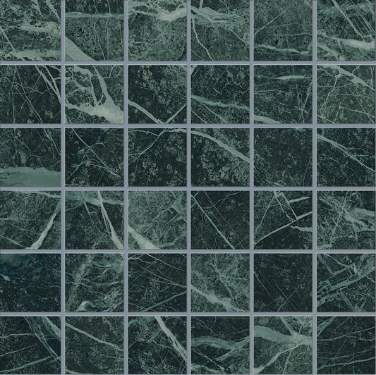 Emilceramica Tele di Marmo Revolution Verde Saint Denis Mosaico 5x5 Full Lappato EHP2 | Miglior prezzo nel 2025 su Cego Ceramiche
