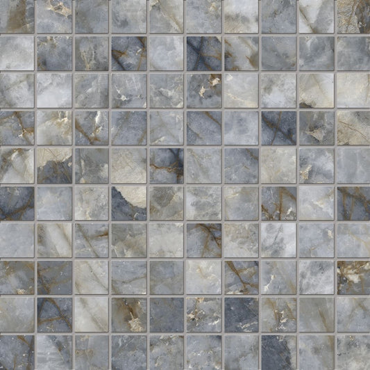 Emilceramica Tele di Marmo Revolution Blu Ande Mosaico 3x3 Naturale EHP6 | Miglior prezzo nel 2025 su Cego Ceramiche