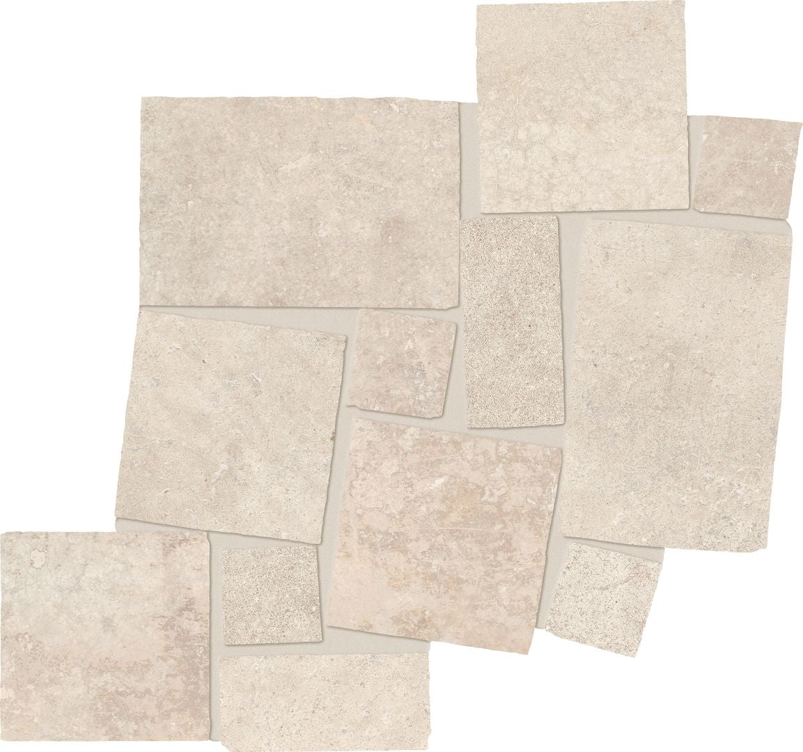 Emilceramica Fabrika Sand Mosaico Blokko 34,1x34,3 Silktech EMXN | Miglior prezzo nel 2025 su Cego Ceramiche
