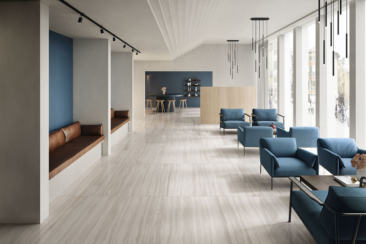 Flow White 45x90 Esterno - Gres Porcellanato di Coem Ceramiche - Prezzo solo €45! Compra ora su CEGO CERAMICHE