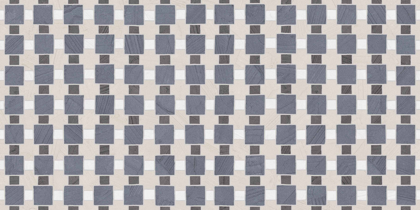 Gardenia&Ariana I Pigmenti Crocini Decorato Naturale 3D Rettificato 8,5mm 60x120