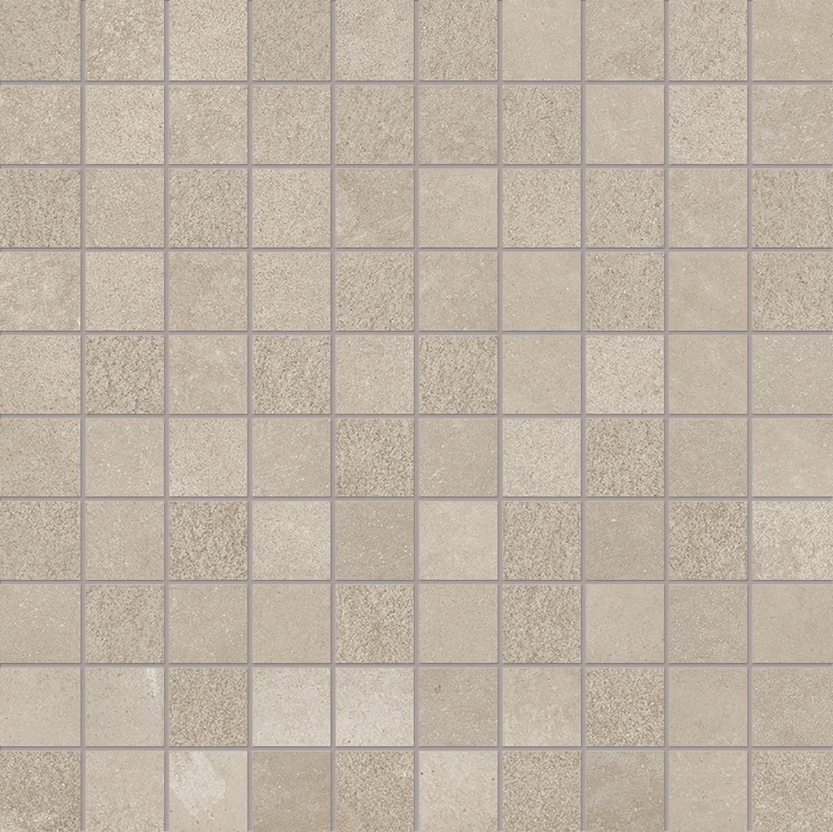 Ergon Tr3nd Sand Concrete Mosaico 30x30 Naturale R10
