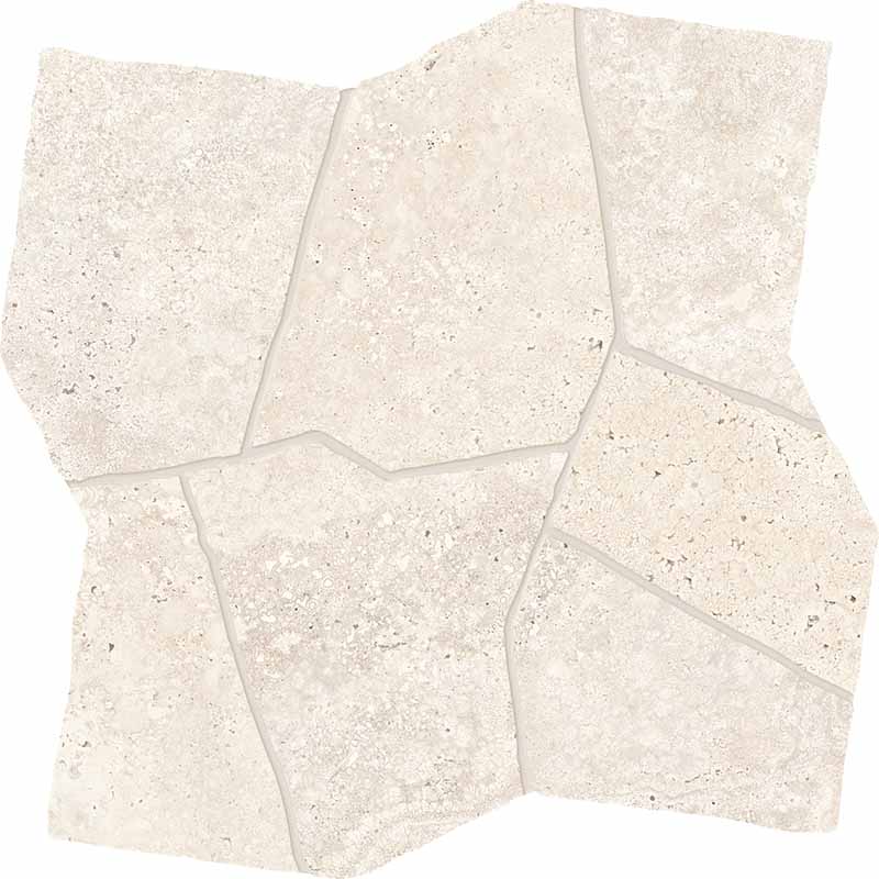 Keope Trevi Cross Ivory Palladiana 50x50 Strutturato R11