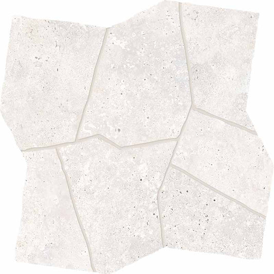 Keope Trevi Cross White Palladiana 50x50 Strutturato R11