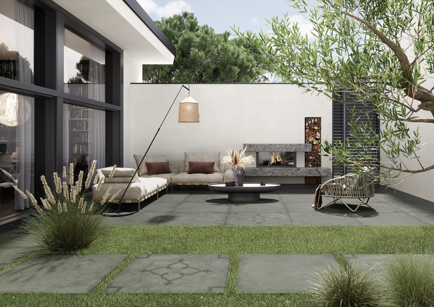 Hurban Gray 100x100 20mm R11 - Gres Porcellanato di LA FABBRICA AVA - Prezzo solo €55! Compra ora su CEGO CERAMICHE