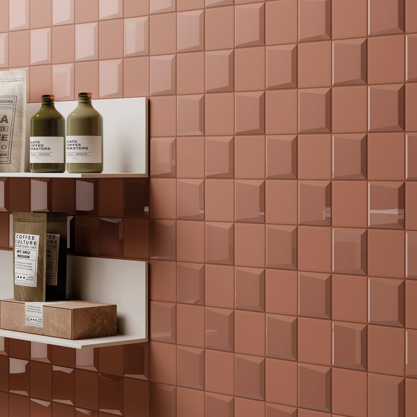 Up Lingotto Avana 25x5 Glossy - Pasta Bianca di LA FABBRICA AVA - Prezzo solo €20! Compra ora su CEGO CERAMICHE