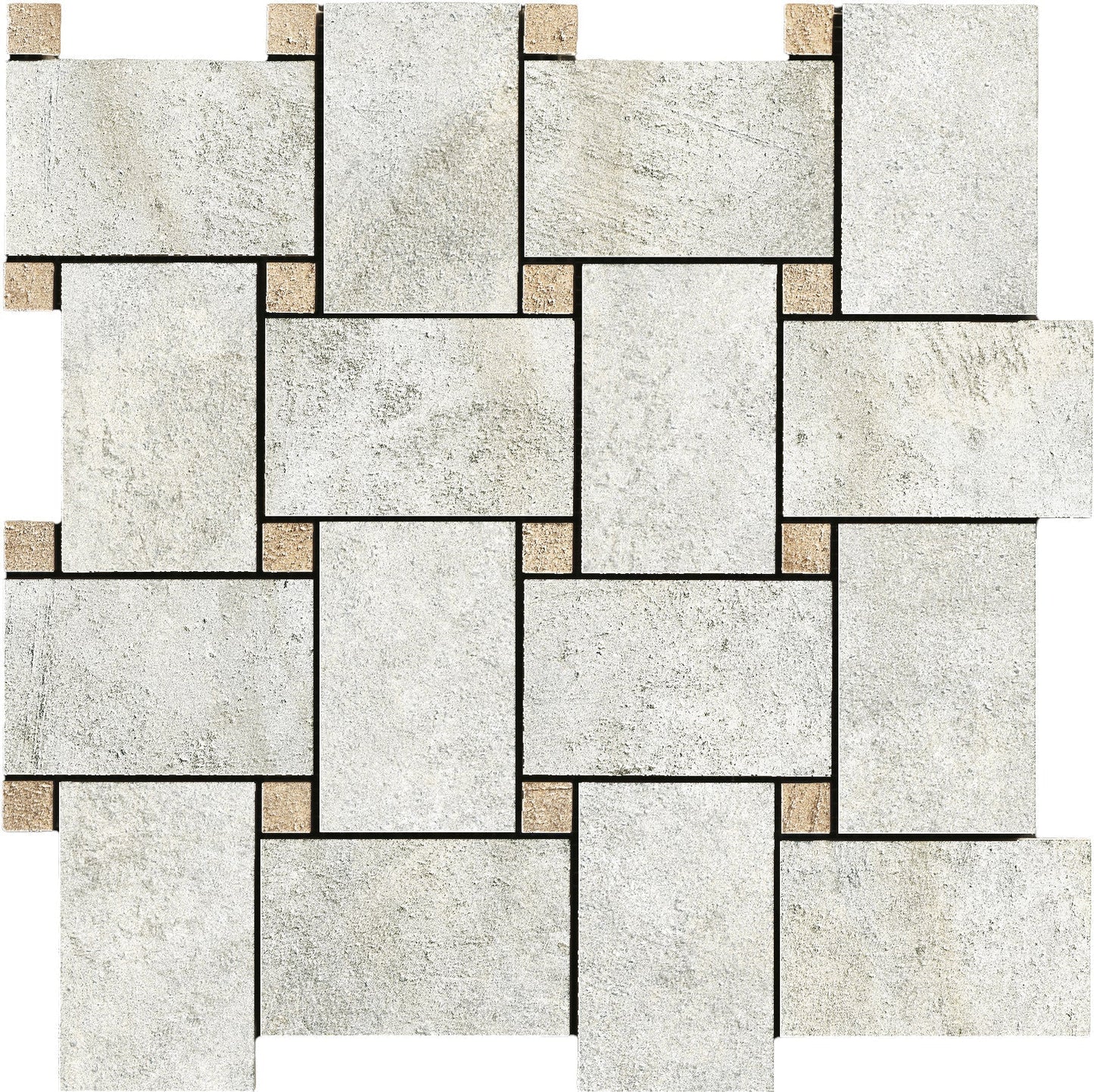 Jungle Stone Bone Intreccio 30x30 Naturale - Gres Porcellanato di LA FABBRICA AVA - Prezzo solo €60.40! Compra ora su CEGO CERAMICHE