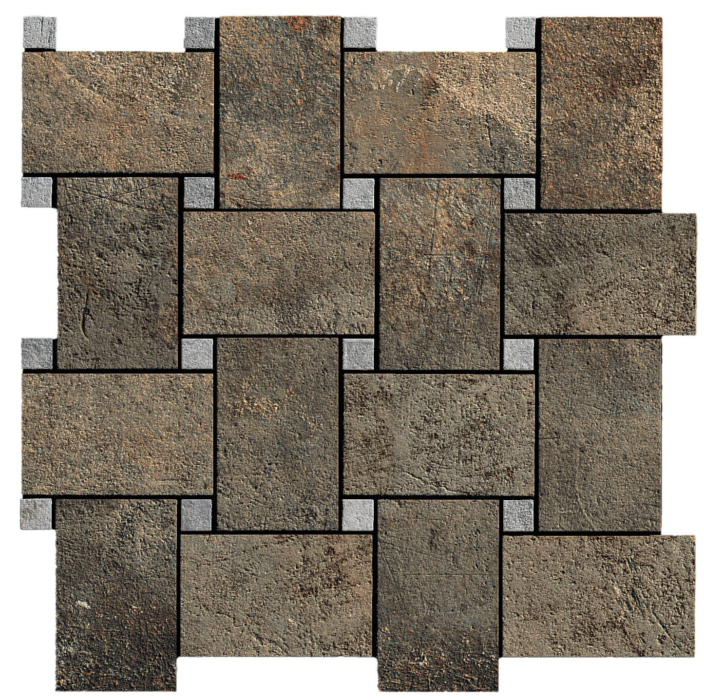 Jungle Stone Wild Intreccio 30x30 Naturale - Gres Porcellanato di LA FABBRICA AVA - Prezzo solo €60.40! Compra ora su CEGO CERAMICHE