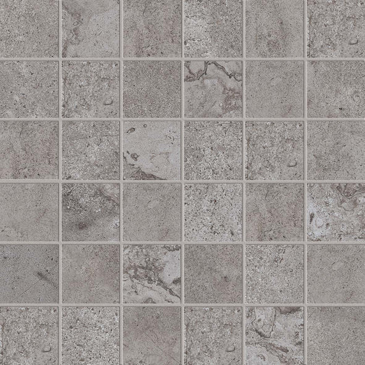 Alpes Raw Mosaico Quadretti Lead 30x30 Naturale - Gres Porcellanato di ABK - Prezzo solo €138.60! Compra ora su CEGO CERAMICHE