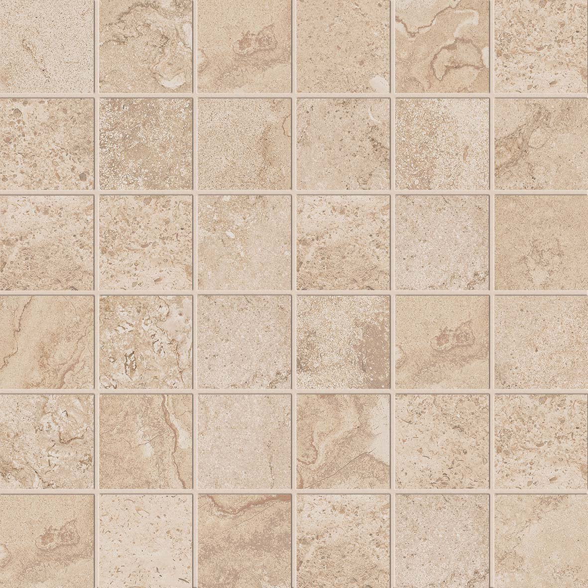 Alpes Raw Mosaico Quadretti Sand 30x30 Naturale - Gres Porcellanato di ABK - Prezzo solo €138.60! Compra ora su CEGO CERAMICHE