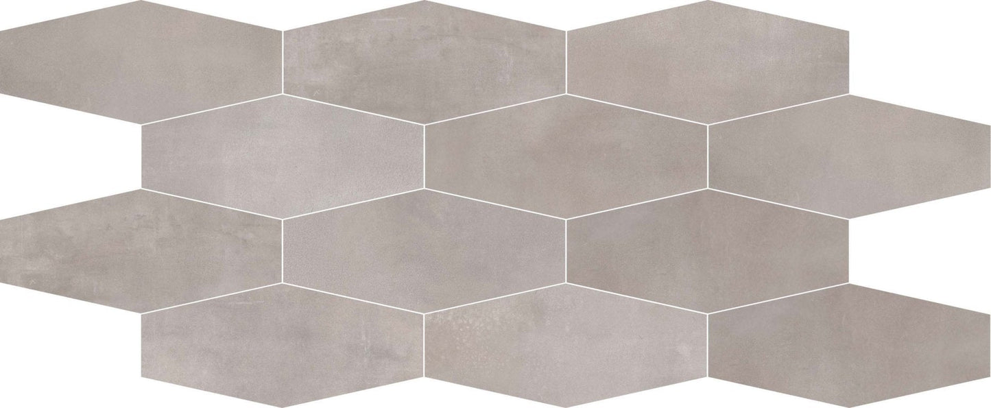 Interno 9 Mosaico Losanga Silver 30x60 - Gres Porcellanato di ABK - Prezzo solo €49.20! Compra ora su CEGO CERAMICHE