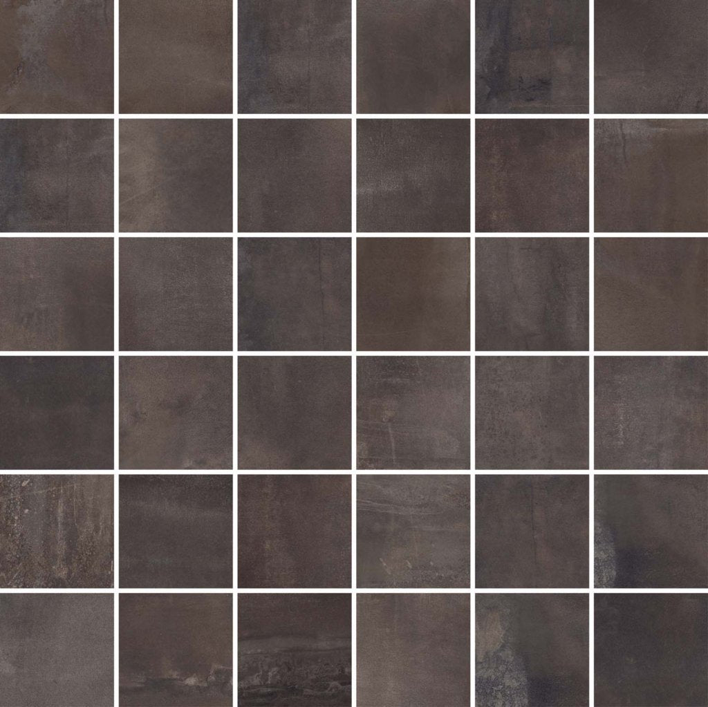 Interno 9 Mosaico Quadretti Dark 30x30 - Gres Porcellanato di ABK - Prezzo solo €21.01! Compra ora su CEGO CERAMICHE