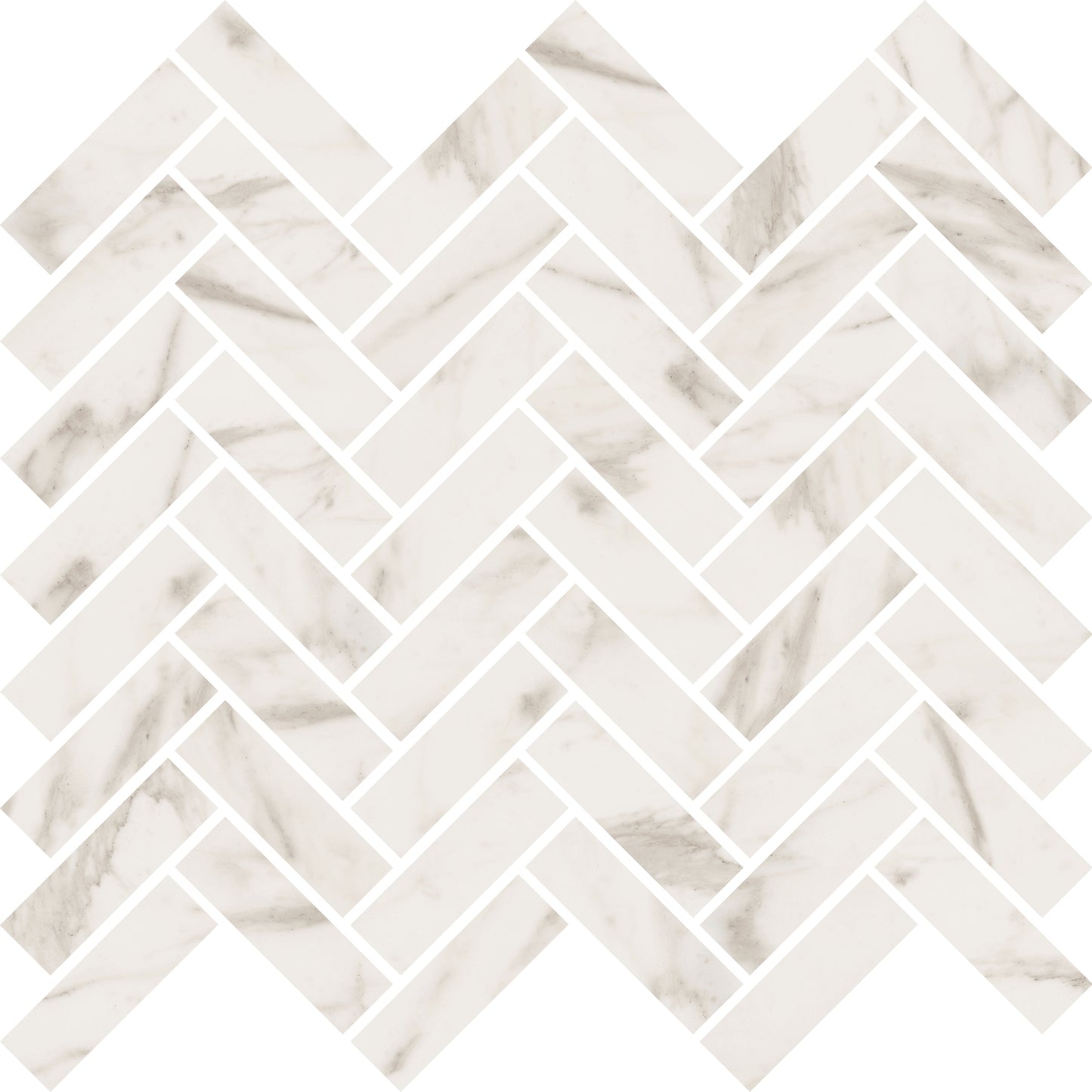 Sensi Classic Mosaico Chevron Calacatta Select 30x30 Sablè - Gres Porcellanato di ABK - Prezzo solo €24.59! Compra ora su CEGO CERAMICHE