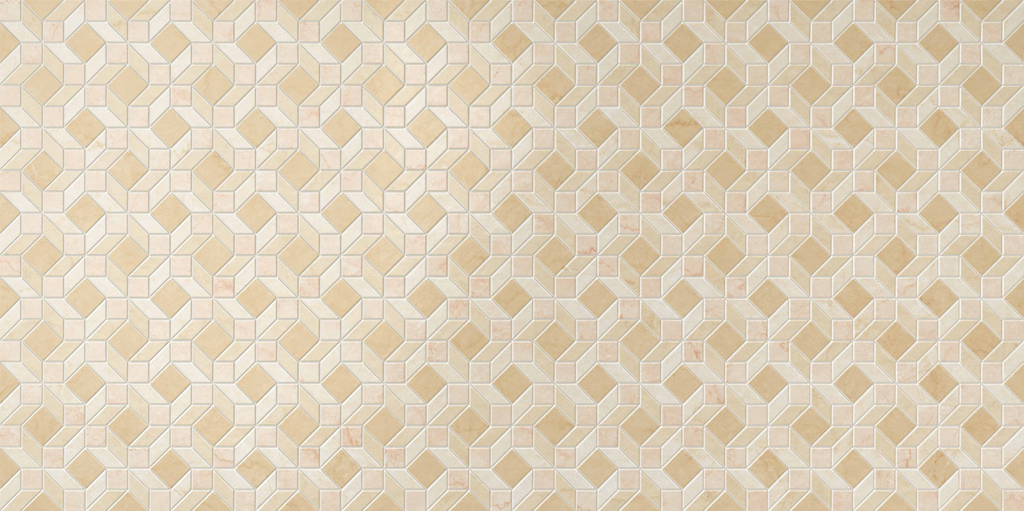Gardenia&Ariana Bon Ton Network Decorato Antique 3D Rettificato 8,5mm 60x120