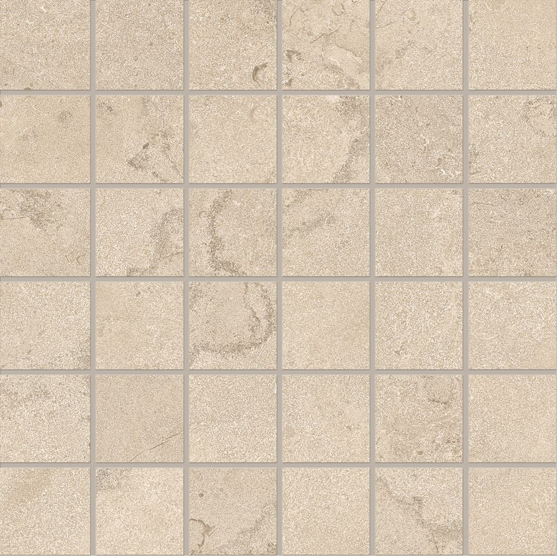 Ergon Portland Stone Cross Cut Sand Mosaico 5x5 Nat EMXE | Miglior prezzo nel 2025 su Cego Ceramiche