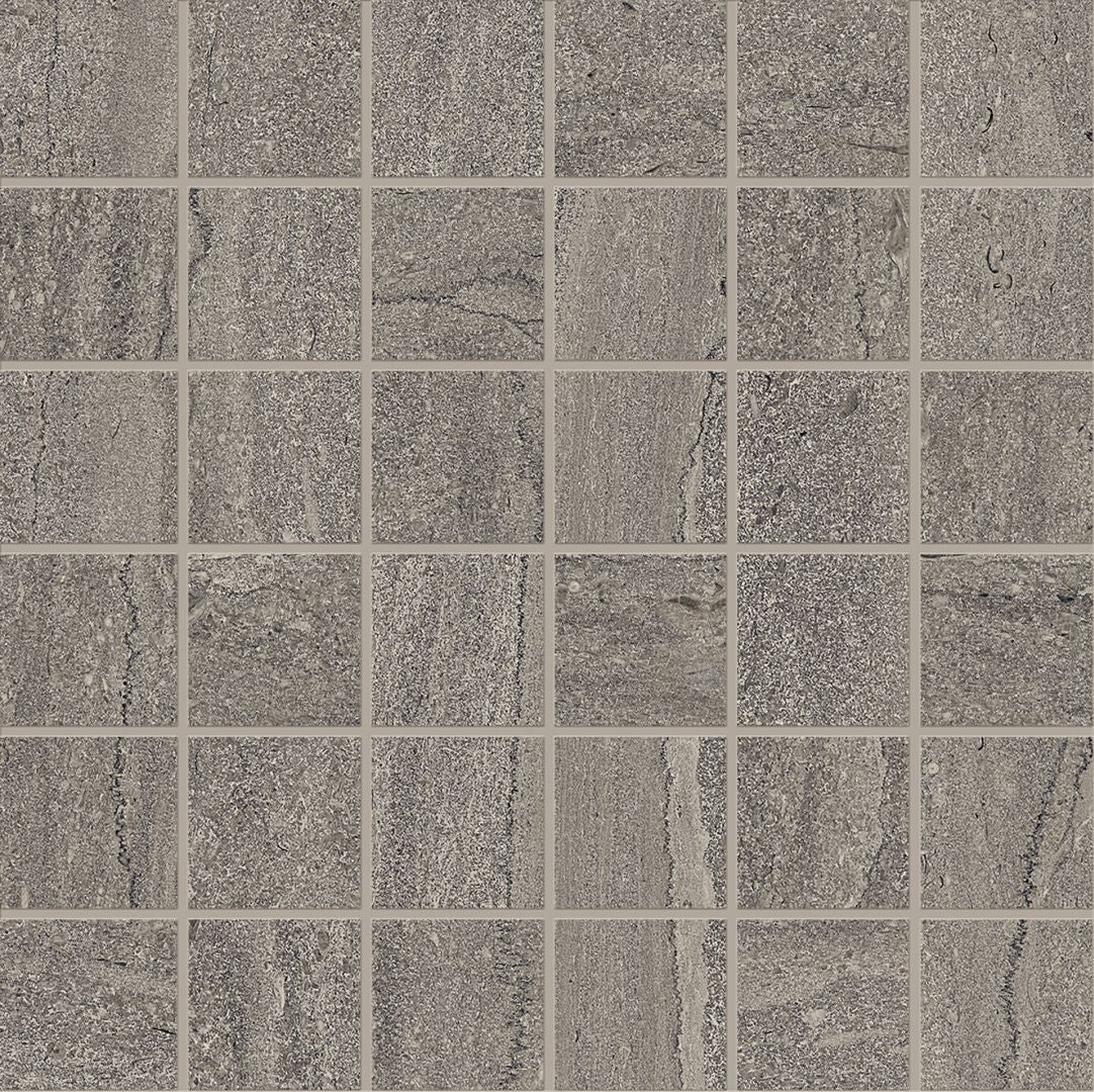 Ergon Portland Stone Vein Cut Anthracite Mosaico 5x5 Nat EMX8 | Miglior prezzo nel 2025 su Cego Ceramiche