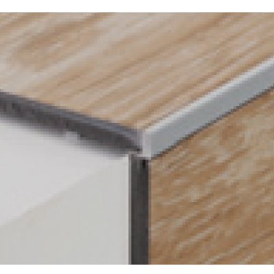 Clap profilo di chiusura per angoli esterni sottile alluminio 2700 mm - Déco, immagine 1