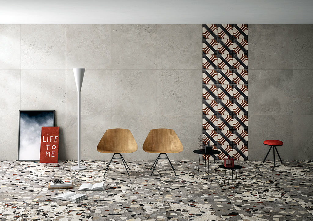 I Cocci Cenere Split 30x30 Natural