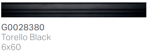 Versace Icons Torello Black 6x60