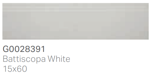 Versace Icons Battiscopa White 15x60