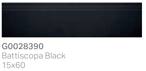 Versace Icons Battiscopa Black 15x60