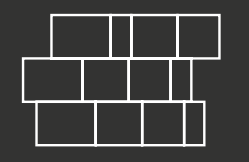 La Fabbrica AVA Moon Cream Bianco Muretto Mix 29x39 Naturale